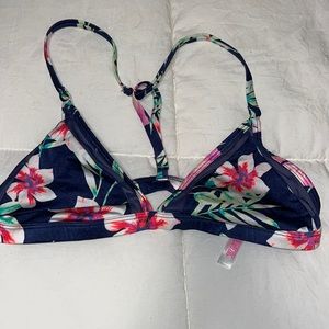 Triangle floral PINK too